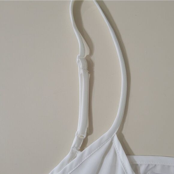 Time and Tru White Camisole Tank Top - Picture 9 of 11
